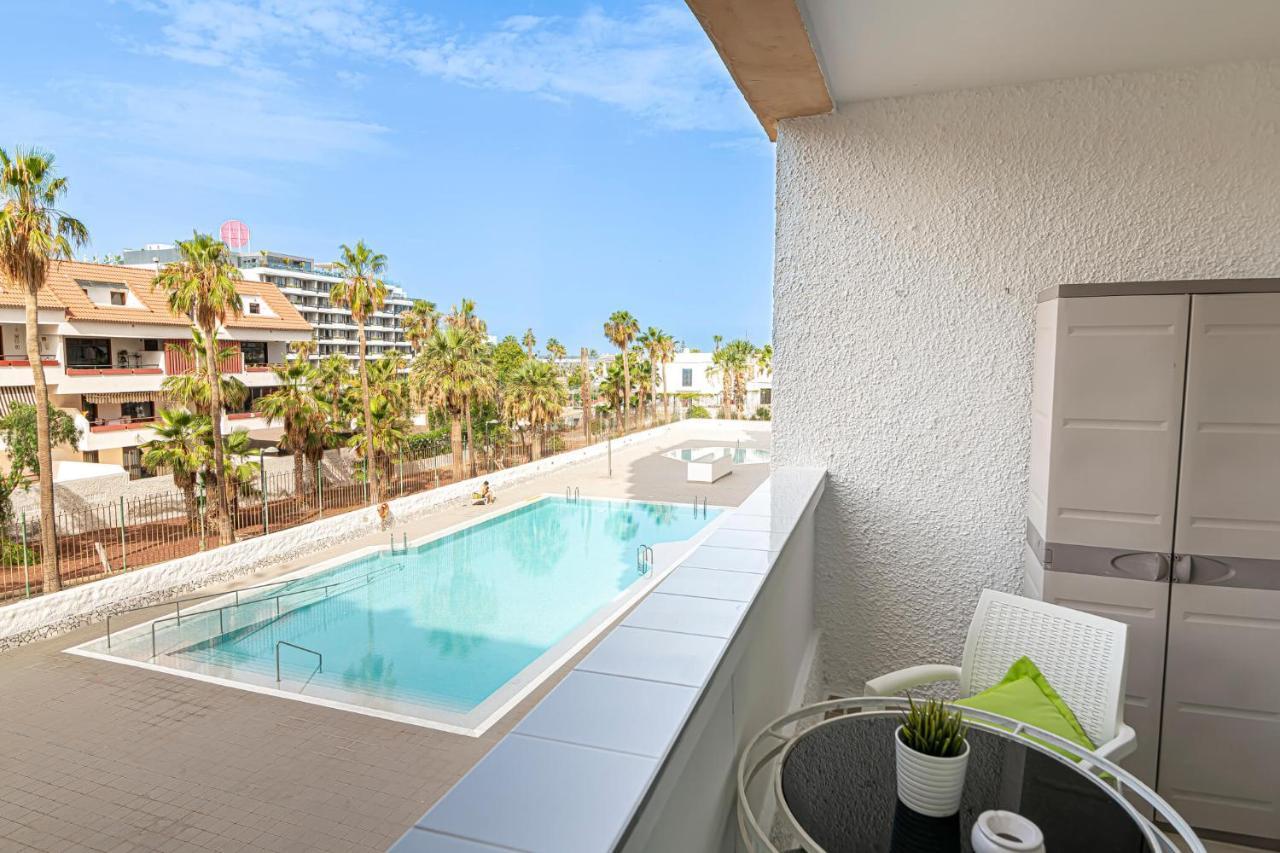 Go2Tenerife Apart'Lotus Pool Beach 400M プラヤ・デ・ラス・アメリカス エクステリア 写真